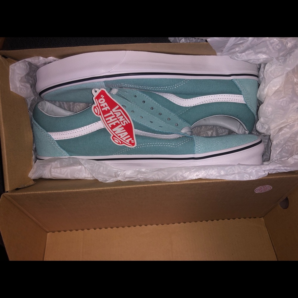 Old Skool Vans (Bright Blue)